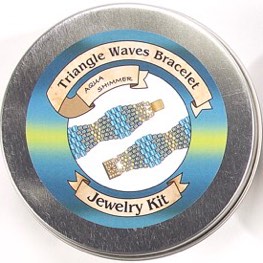 Triangle Waves Kit Aqua Shimmer